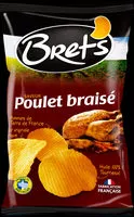 Mängden socker i Chips de pommes de terre saveur Poulet braisé
