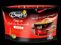 Mängden socker i Chips Bret's Party Pack Nature au sel de Guérande