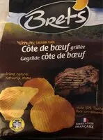Mängden socker i Chips saveur Côte de boeuf Grillé