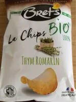 Mängden socker i La Chips Bio 100% Thym Romarin