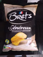 Mängden socker i Brets chips la généreuse