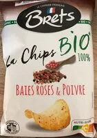 Mängden socker i La Chips Bio 100% Baies Roses & Poivre