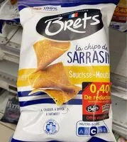Mängden socker i Chirps de sarrasin gout Saucisse Moutarde