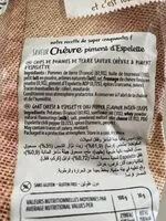 Mängden socker i Chips Chèvre Piment D’espelette