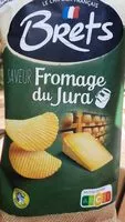 Mängden socker i Chips Brets saveur fromage du Jura