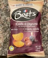 Mängden socker i Confit d’oignons Potato chips