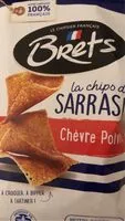 Mängden socker i Chips de sarrasin chèvre poivron