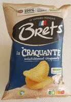 Mängden socker i Chips salées Bret's La Craquante