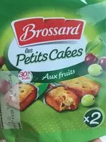 Mängden socker i Brossard- mini cakes aux fruits 30g x2