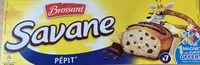 Mängden socker i Savane pocket pepite 210g -brossard