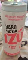 Mängden socker i Hard Seltzer IZÙ Fraise Kiwi