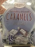 Mängden socker i Caramels Beurre Salé