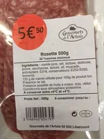 Mängden socker i Rosette