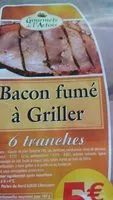 Mängden socker i Bacon fumé à griller