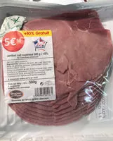 Mängden socker i Jambon cuit supérieur (+10% gratuit)
