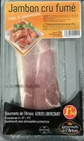 Mängden socker i Jambon cru fumé