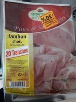 Mängden socker i Jambon choix avec couenne