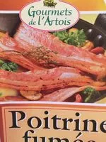 Mängden socker i Poitrine fumée à griller