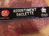 Mängden socker i Assortiment raclette