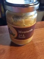 Mängden socker i Moutarde ail & basilic