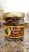 Mängden socker i Tapenade noire aux olives du pays