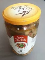 Mängden socker i Soupe au pistou à l'huile d'olive