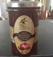 Mängden socker i Sauce aux tomates de provence et olives