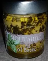 Mängden socker i Moutarde ail et basilic