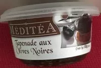 Mängden socker i Tapenade aux Olives Noires