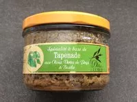 Mängden socker i Tapenade aux olives vertes et basilic