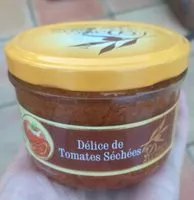 Mängden socker i Delice de tomates séchées