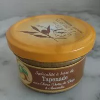 Mängden socker i Tapenade aux olives vertes de Pays et amandes