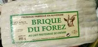 Mängden socker i Brique de chèvre du Forez