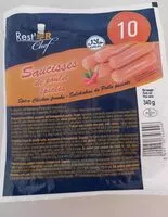 Mängden socker i Saucisses de poulet épicées