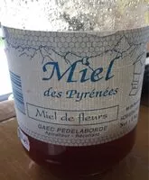 Mängden socker i Miel des Pyrénées