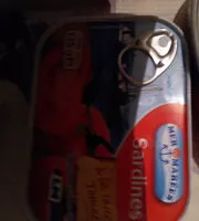 Mängden socker i Sardine à la sauce tomate