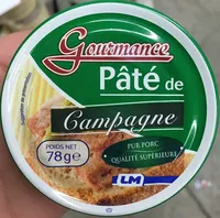 Mängden socker i Pâté de campagne