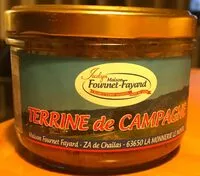 Mängden socker i Terrine de campagne