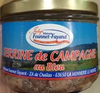 Mängden socker i Terrine de Campagne au Bleu