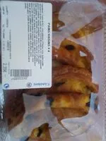 Mängden socker i Pains raisins x 4