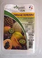 Mängden socker i Mangue morceau