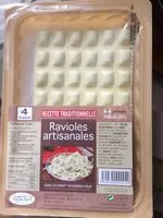 Mängden socker i Ravioles artisanales