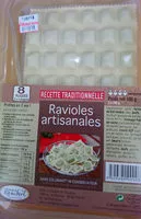 Mängden socker i 8 Plaques De 48 Ravioles