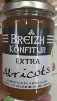 Mängden socker i Breizh Konfitur Extra Abricots