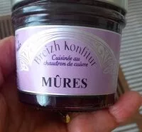 Mängden socker i Confiture