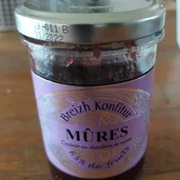 Mängden socker i Confiture de mures
