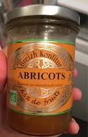 Mängden socker i Abricots