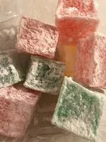 Mängden socker i Loukoum assortis