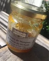 Mängden socker i Chutney de Mangues au Poivre de Sichuan