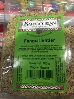 Mängden socker i Fenouil entier